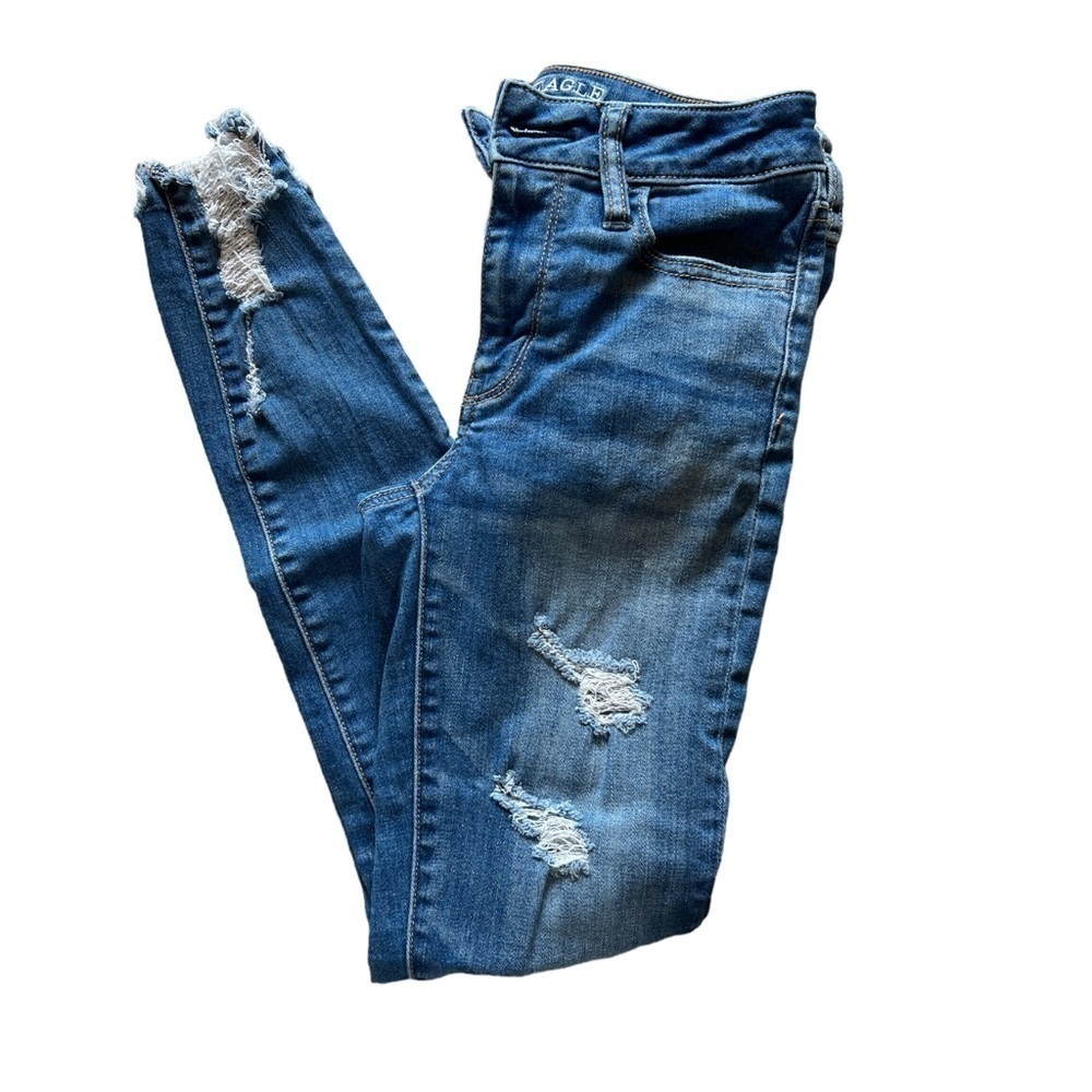 American Eagle Hi-Rise Jegging Super Stretch Size 0 R